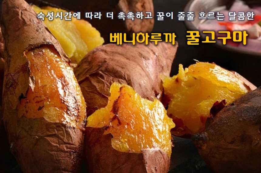 문세훈 베니하루카 고구마 한박스 5kg 한입 20-50g